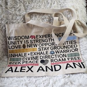Alex and Ani Envelope Rectangle Tote